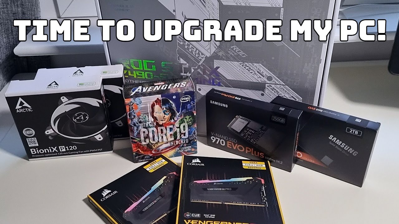 Time to upgrade my pc to a Avengers Edition i9 10900K!!
