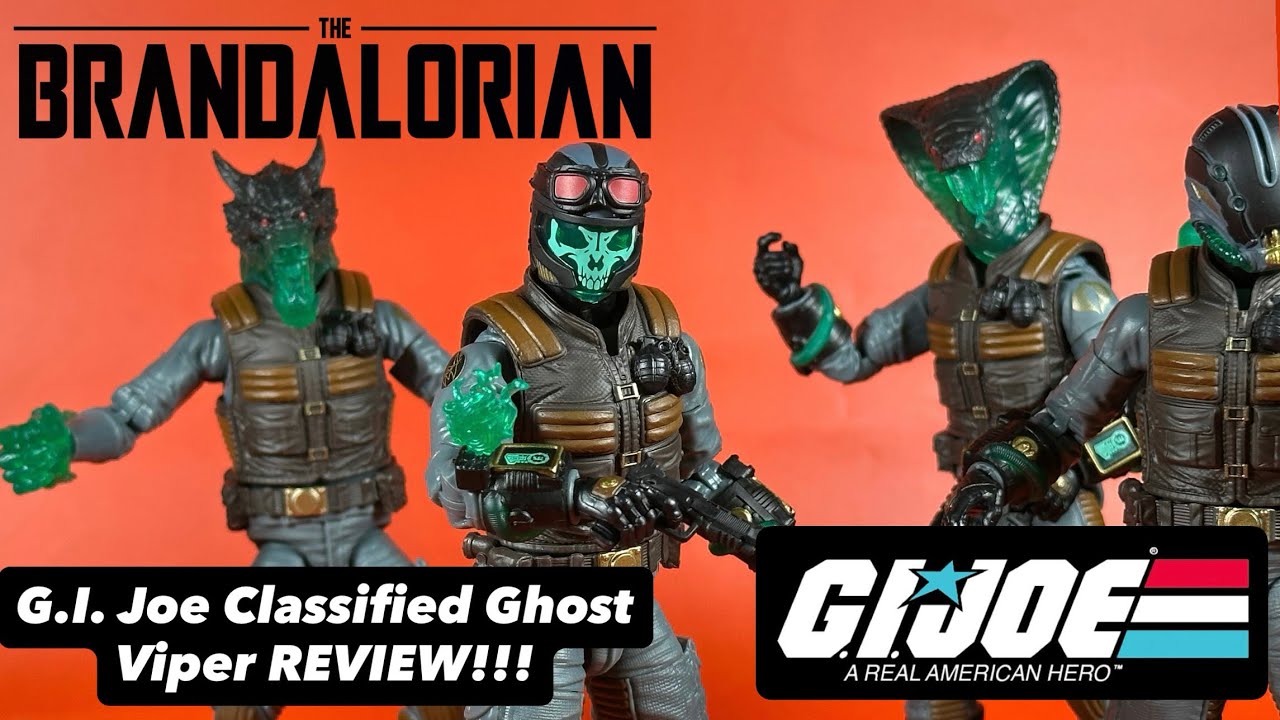 G.I. Joe Classified Series Ghost Viper and D.I.R.E. Beasts REVIEW!!! 👻👻🐍🐍🐺🐺