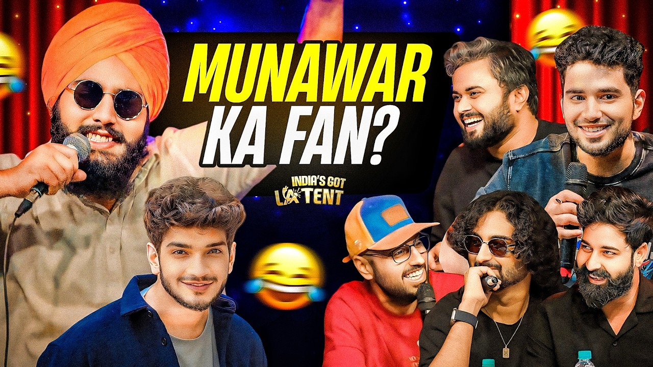 TRUE MUNAWAR FAN Ft. PAAJI | INDIA'S GOT LATENT