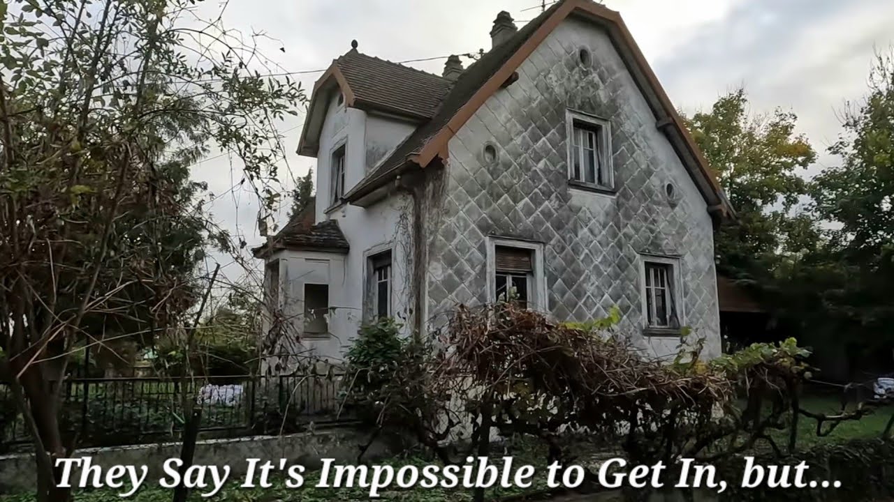 Scary Home in France (HUGE RISK UPLOADING THIS...) Abandoned?