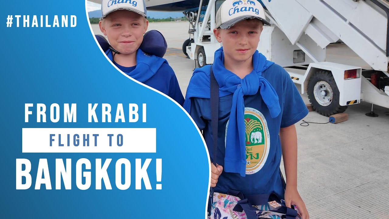 From Krabi to Bangkok: Flight, City Walk, and Hotel Check-in