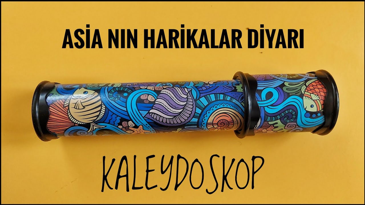 Kaleydoskop, Piccolo Mondi, Çiçek Dürbünü 🏵🌸💮 #kaleidoscope #telescope  #oyuncaktanıtımı