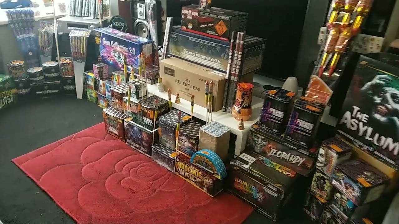 UK Firework Stash 2021!