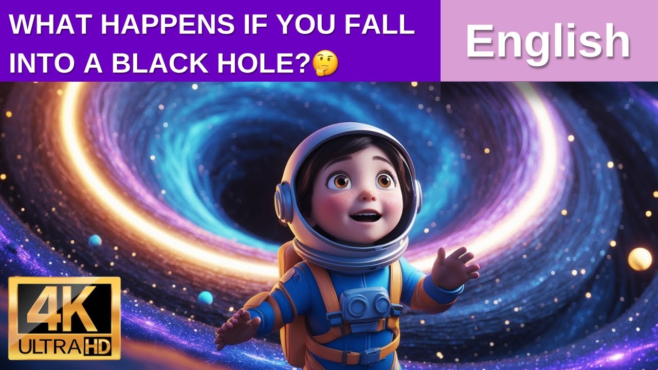 What Happens If You Fall Into a Black Hole? 🌌 Fun Space Science for Kids!