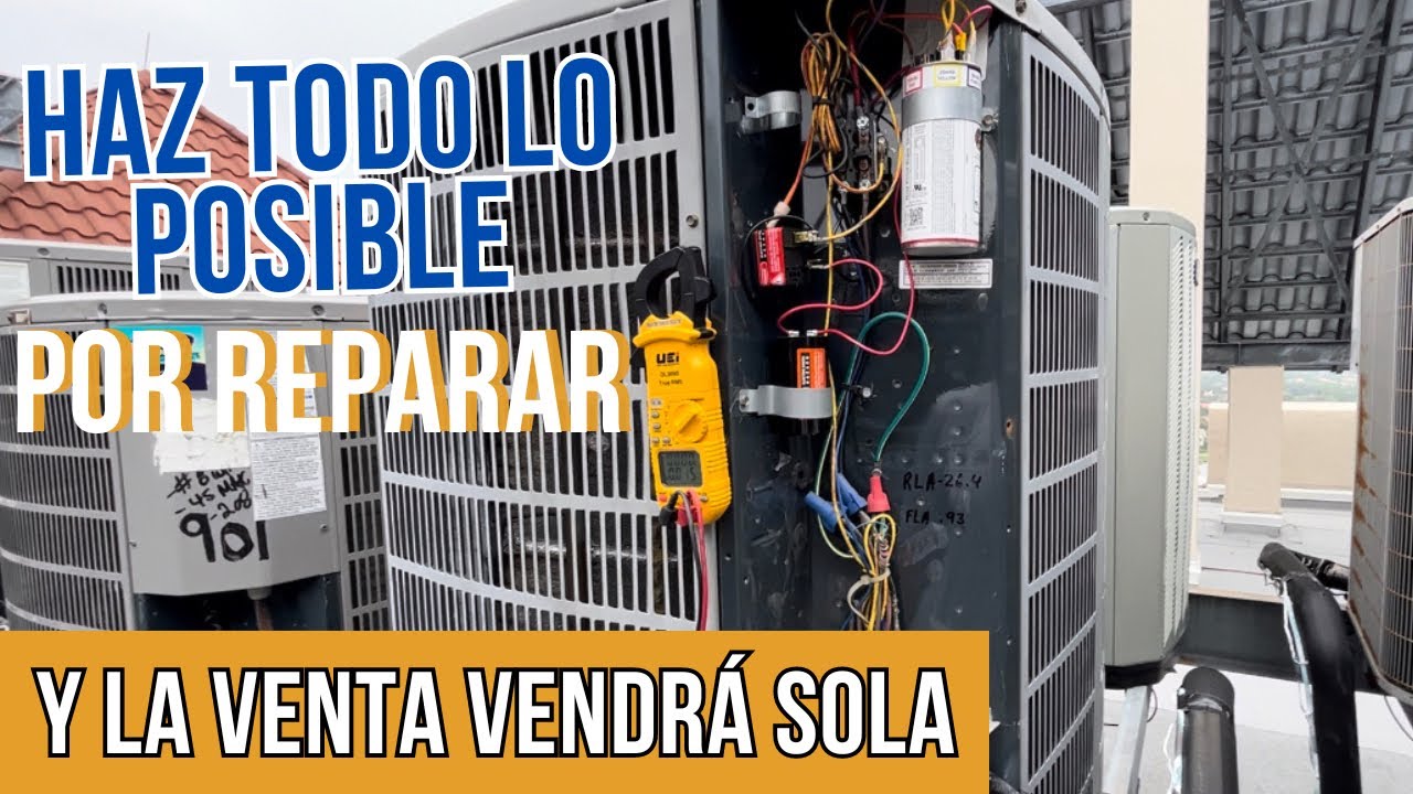 Diagnosticando y reparando esta maquina gane la confianza del cliente y  concretamos una venta