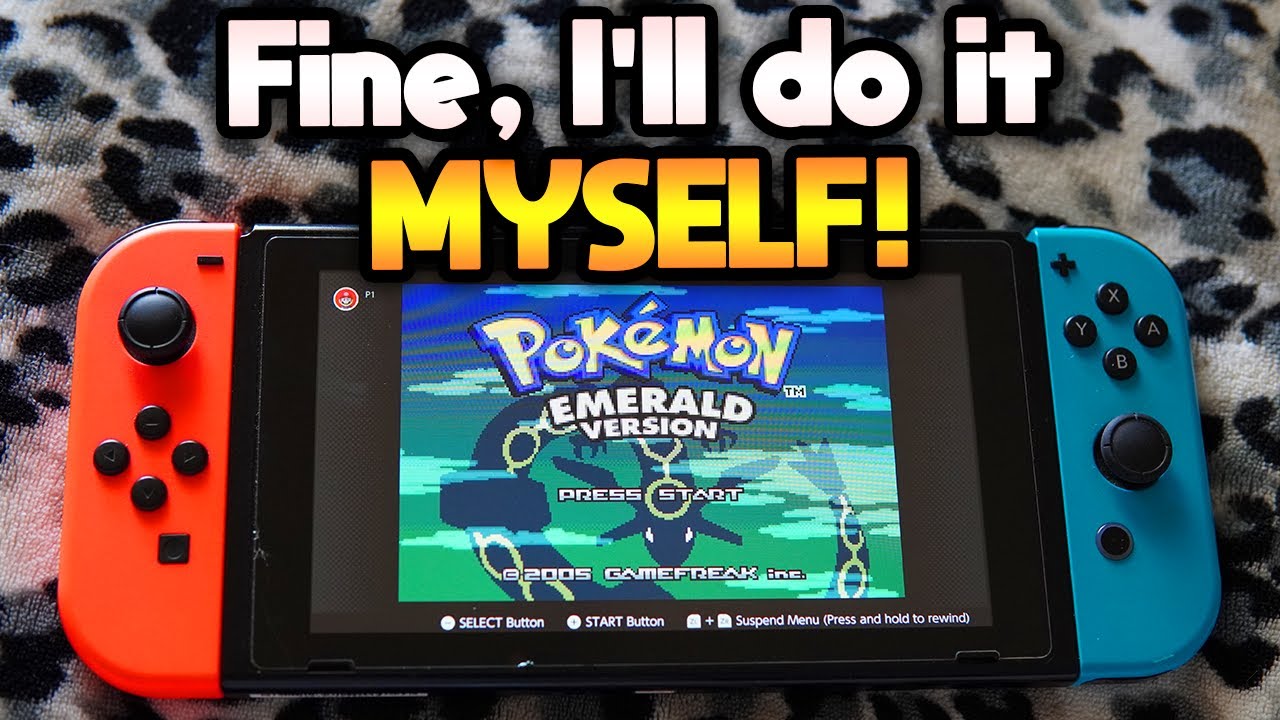 Pokémon won't put old games on Switch, so I did