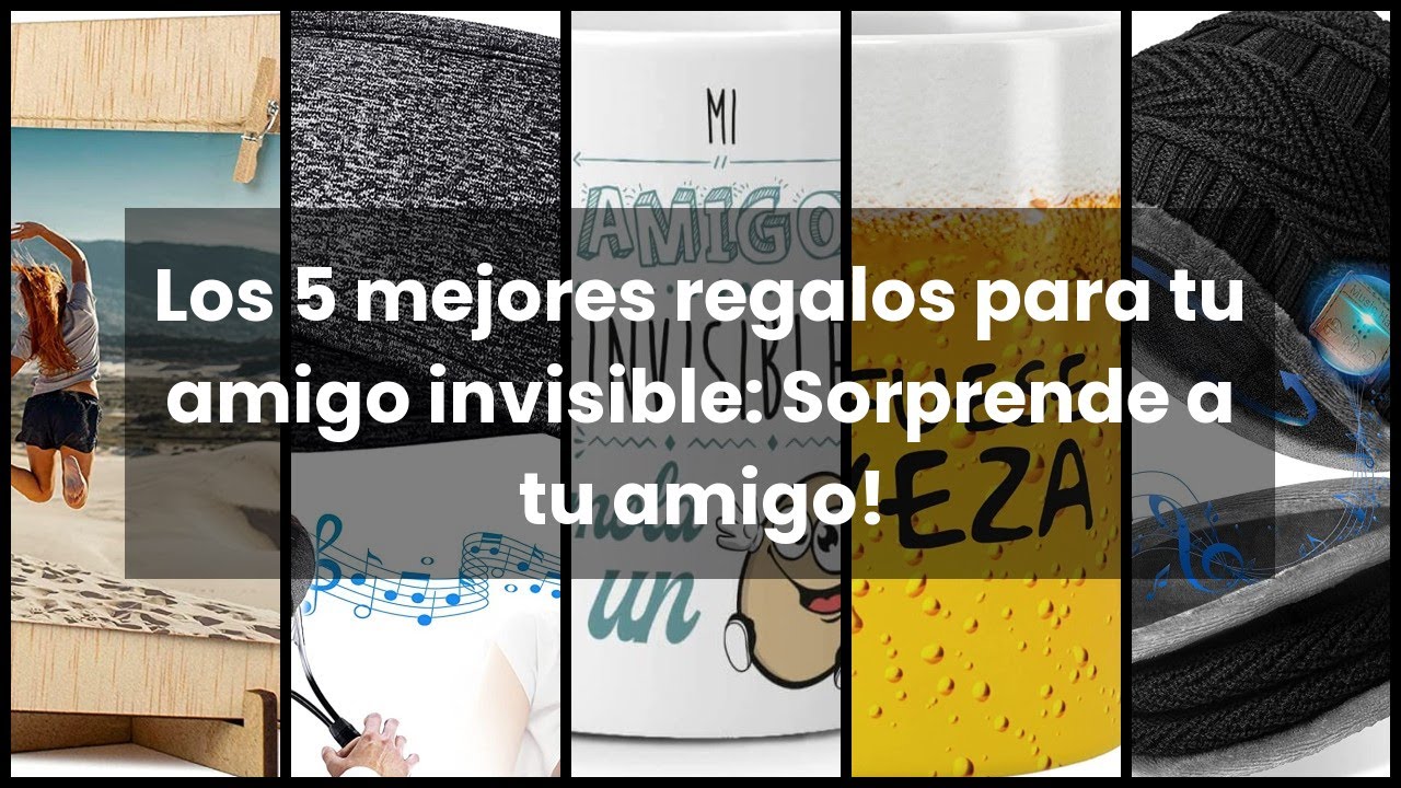 【AMIGO INVISIBLE REGALOS ORIGINALES】