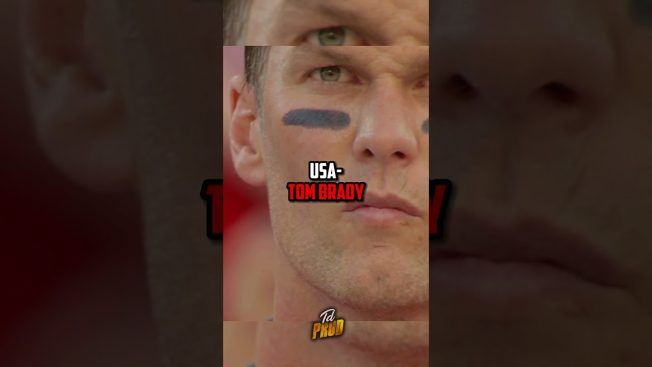 The Greatest NFL Player From Each Country #shorts
