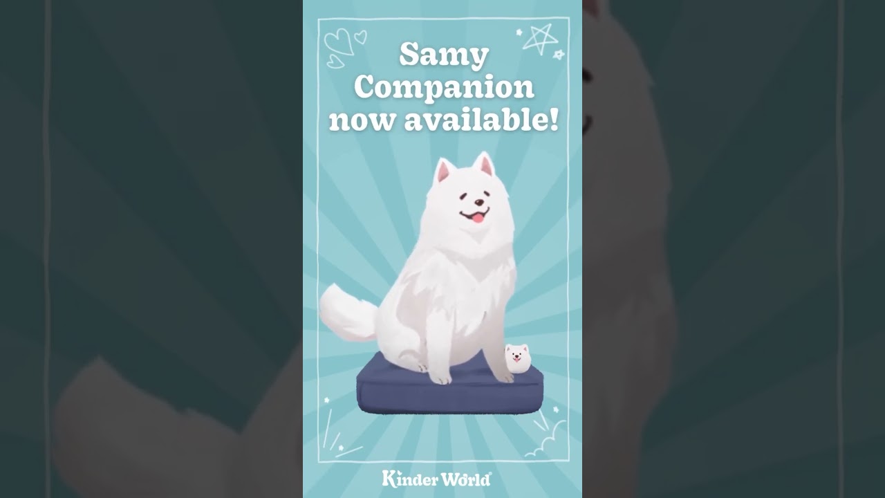 Comment 'Update' to check you have the latest version of Kinder World installed on iOS or Android,