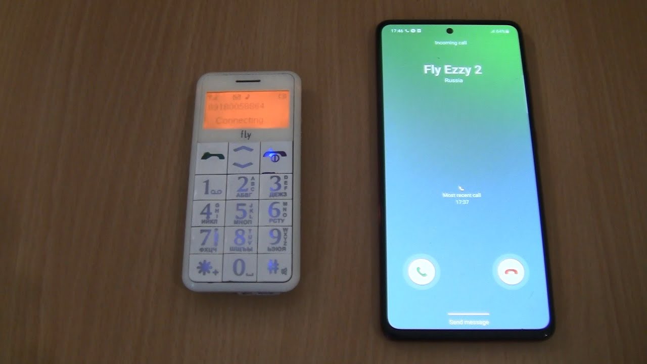 Over the Horizon incoming call & Outgoing call at the Same Time Samsung Galaxy A40+Fly Ezzy 2