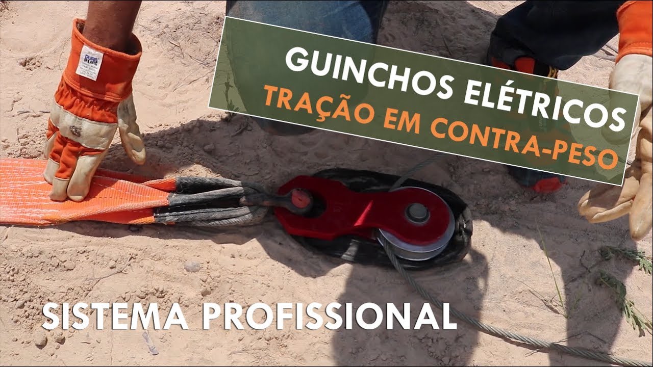 Offroad - Tração em contra-peso com guincho elétrico (aprenda como fazer)