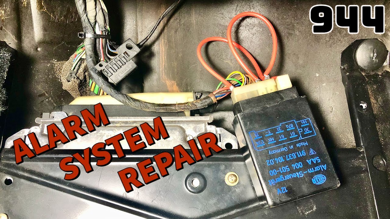 Porsche 944 – OEM Alarm System Repair & Bypass Procedure Tutorial
