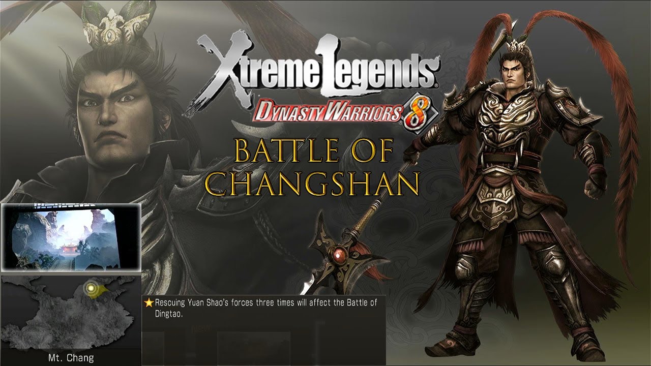 Battle of Changshan Star Guide | Dynasty Warriors 8: Xtreme Legend PS3 | Lu Bu - Story mode #43