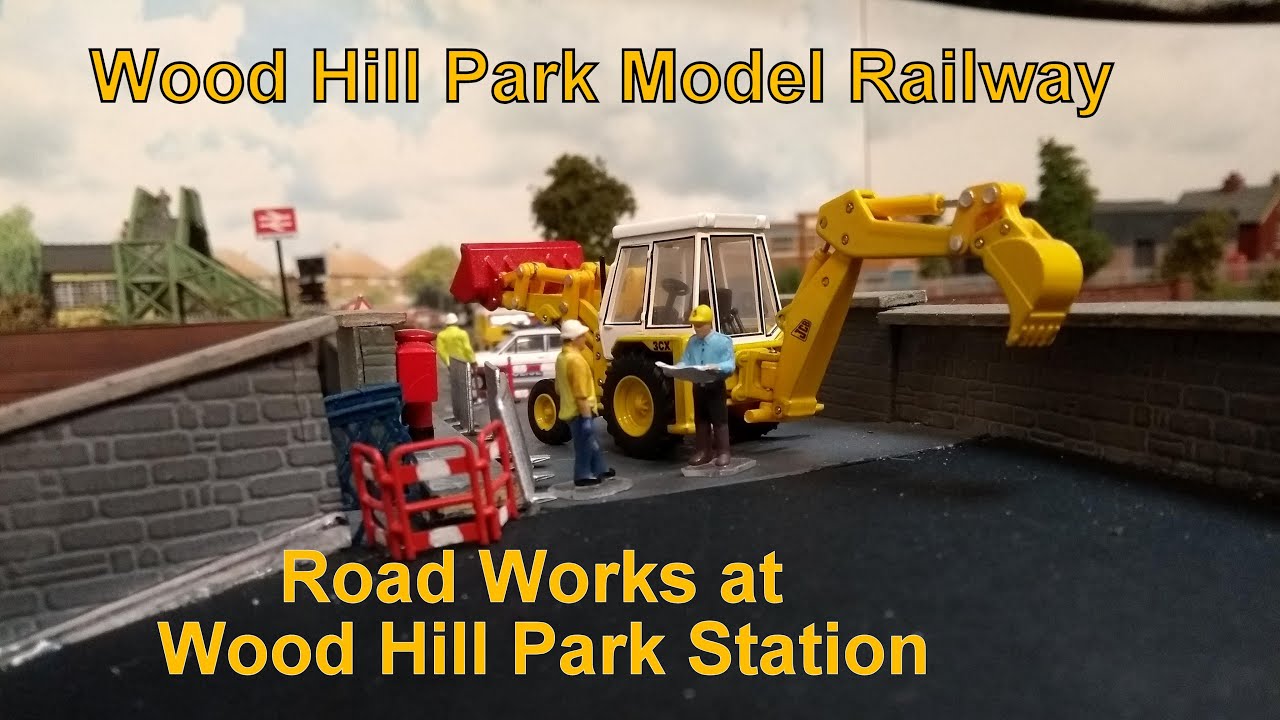Road Works at Wood Hill Park Station. 16