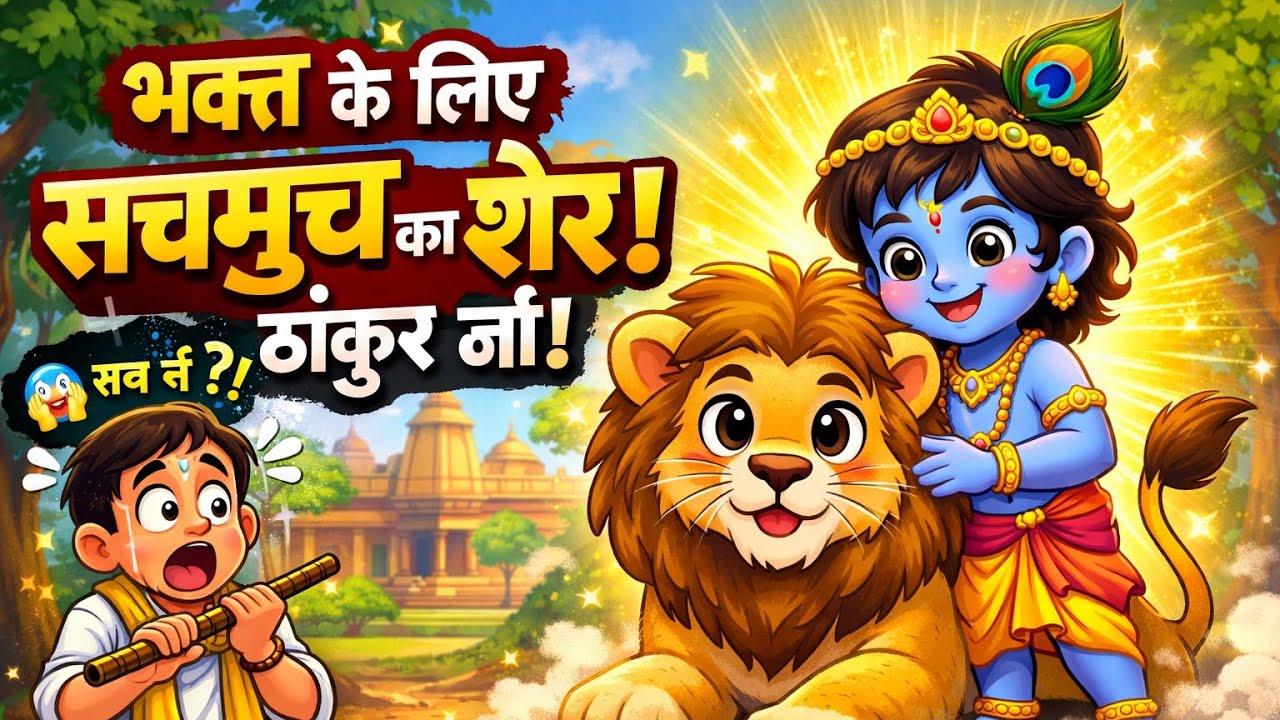 ठाकुर जी एक भक्त के लिए सचमुच काशेर ले आए |