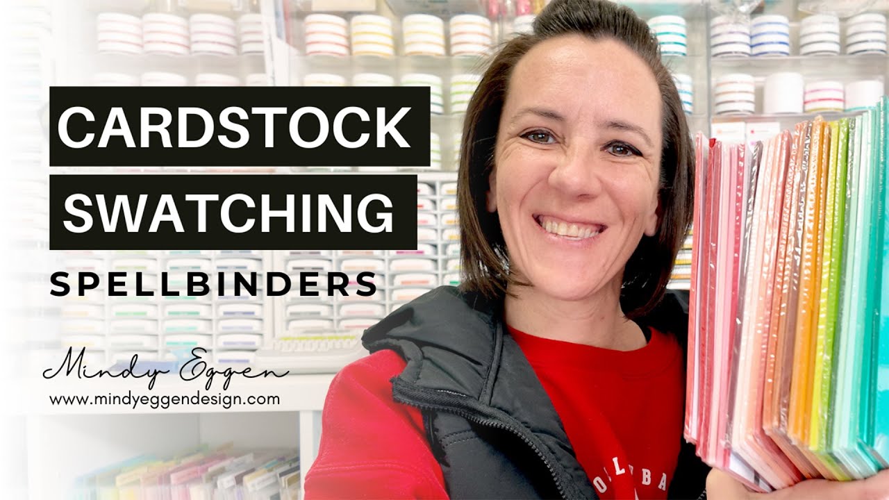 SPELLBINDERS ColorWheel Cardstock Swatching & Organizing 2025