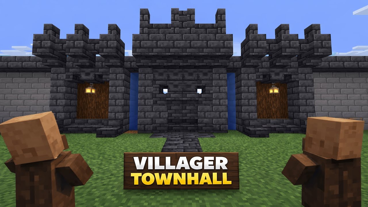 Minecraft Survival: Building My Villager Townhall   @Nsn_soul