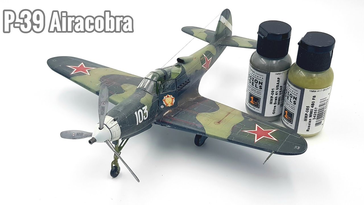 P-39 Airacobra - Eduard 1/48 scale model aircraft