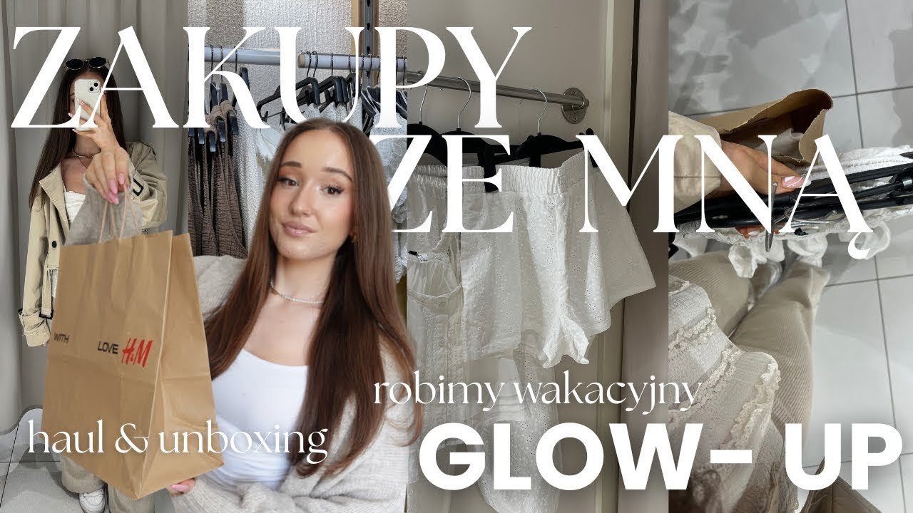 ZAKUPY ZE MNĄ! mood board, haul zakupowy, vinted *robimy GLOW-UP przed wakacjami*