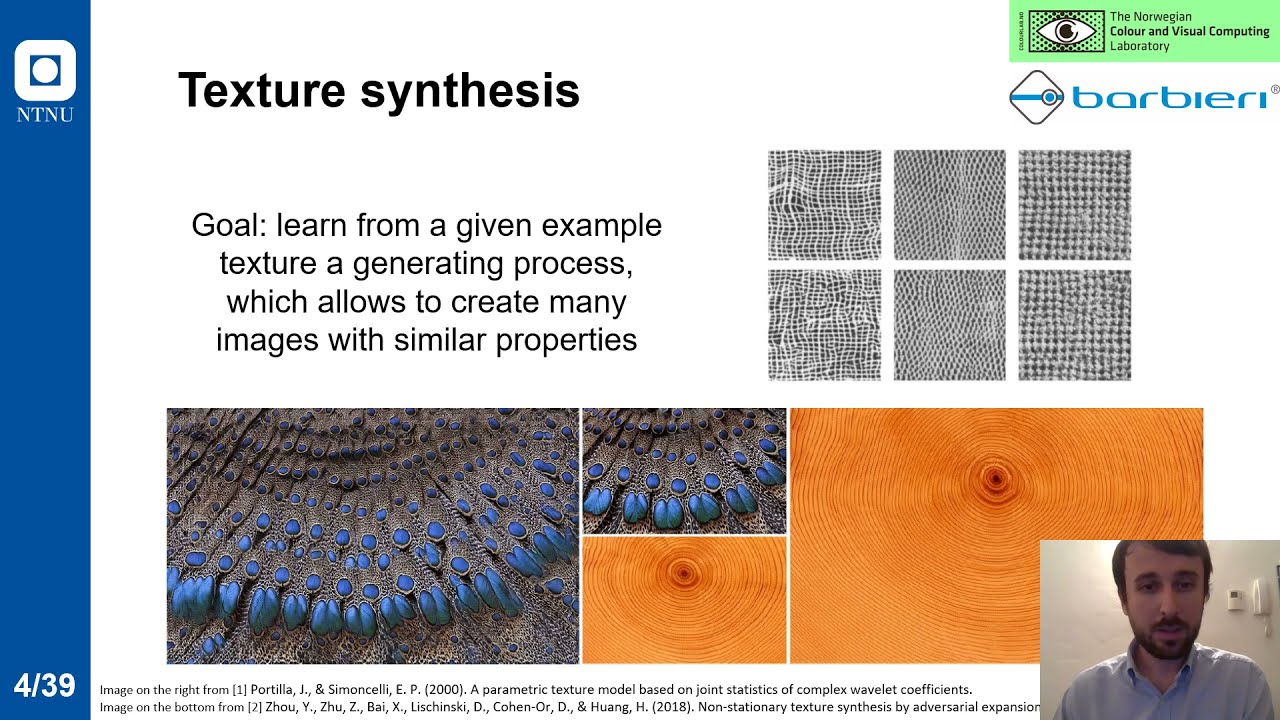 Recent advances in texture synthesis
