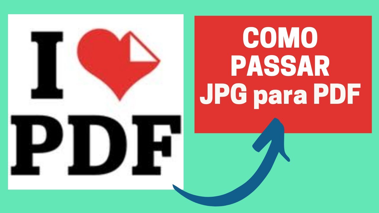 Como passar de JPG(imagens) para PDF