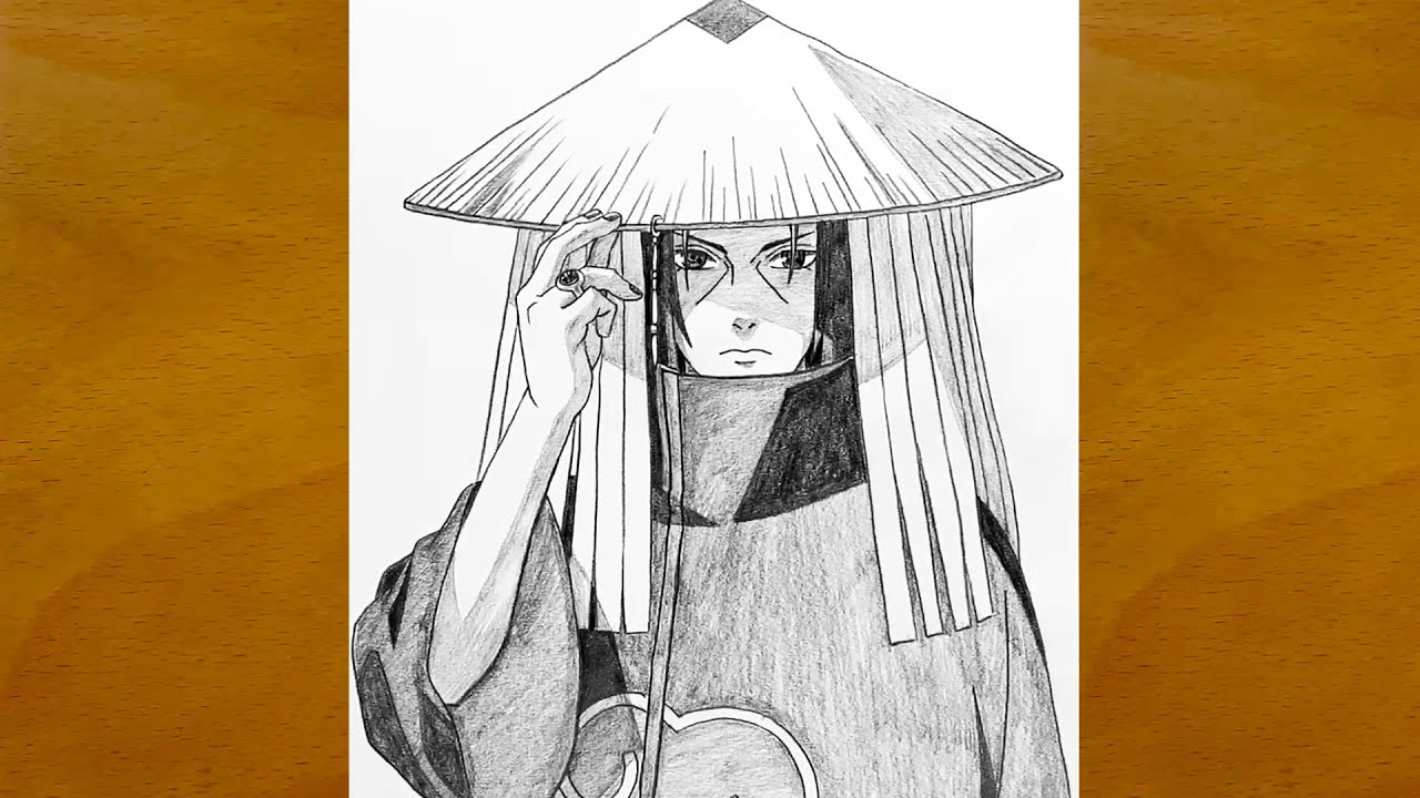 How to Draw Itachi Uchiha || Step by Step Anime Sketch || Naruto Drawing Tutorial