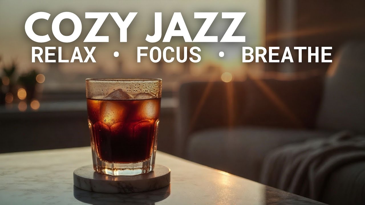 Cozy Jazz Golden Hour — 3 Hours of Smooth Jazz for Relaxation, Focus & Easy Flow