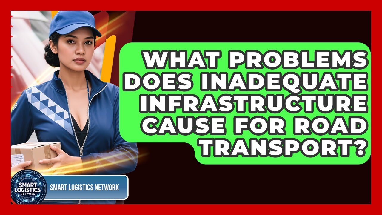 What Problems Does Inadequate Infrastructure Cause For Road Transport? - Smart Logistics Network