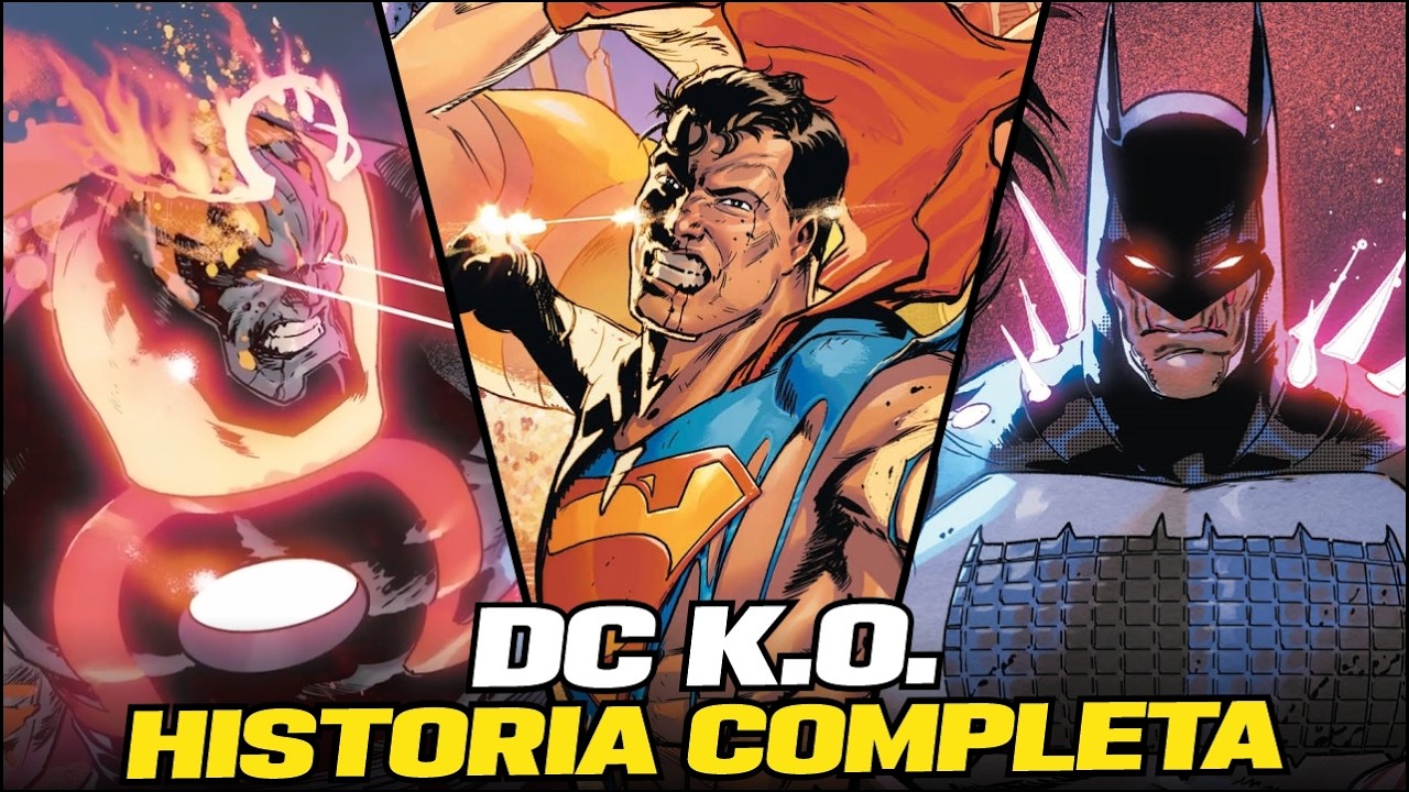 DC K.O. HISTÓRIA COMPLETA TORNEIO MORTAL DA DC!
