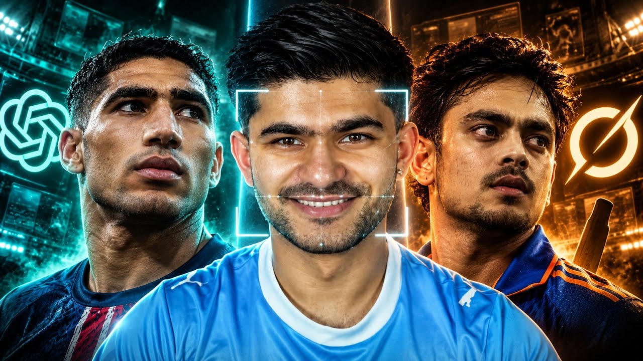 Markaroni Reacts : I ASKED AI WHO I LOOK ALIKE | Football+Cricketer | @Markaroni 