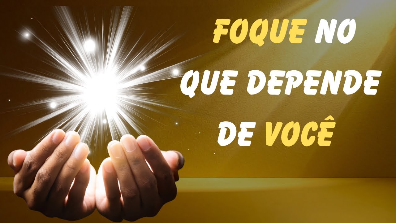 Pare de tentar controlar tudo | O que realmente depende de você 