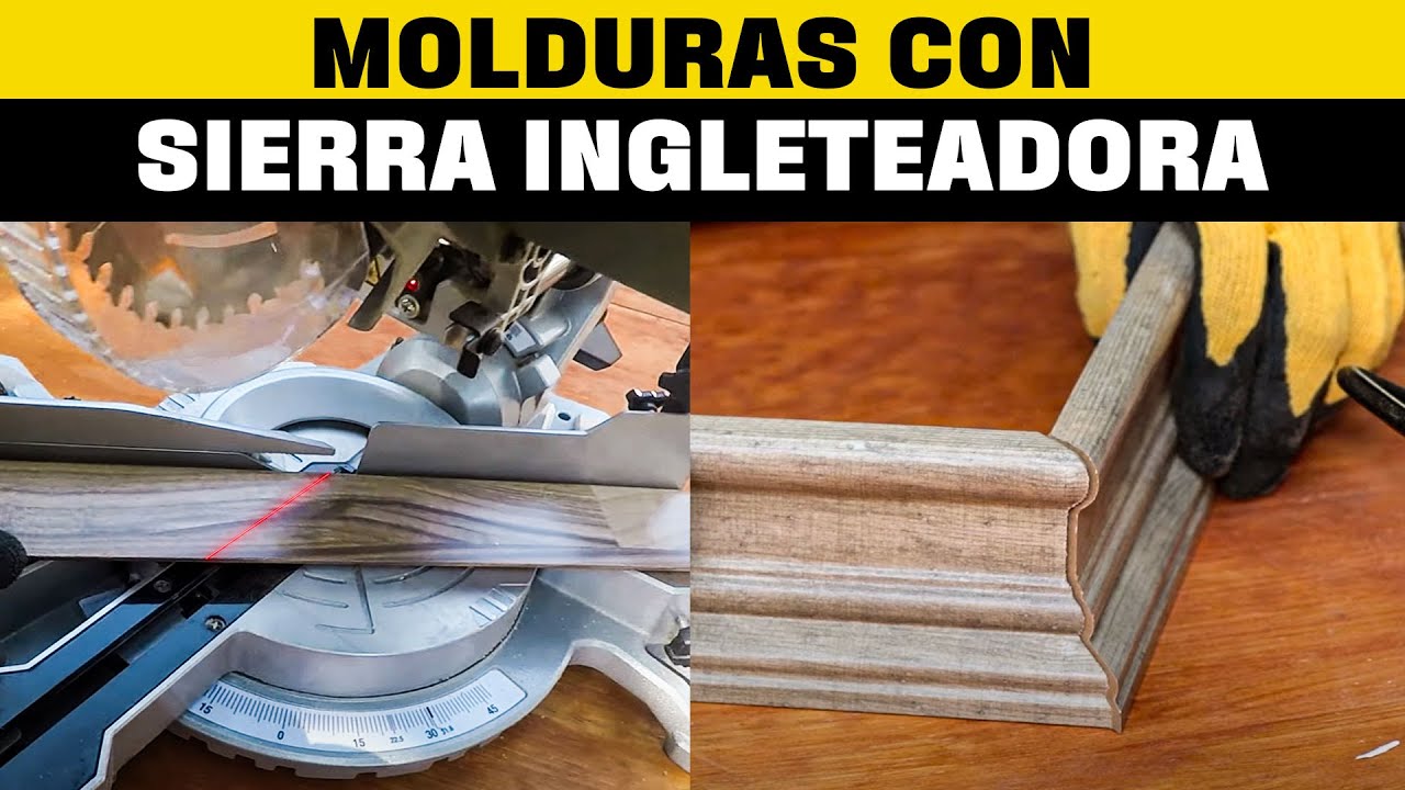 C&oacute;mo usar una Sierra Ingleteadora I Taller del especialista