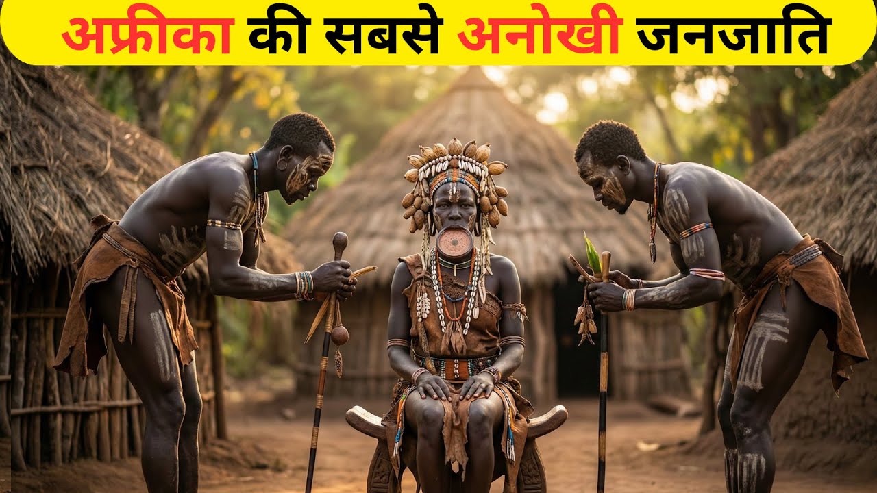 इस जनजाति में रानी वही बनती है, जिसके पास सबसे बड़ी प्लेट हो 😱 | Mursi Tribe Mystery
