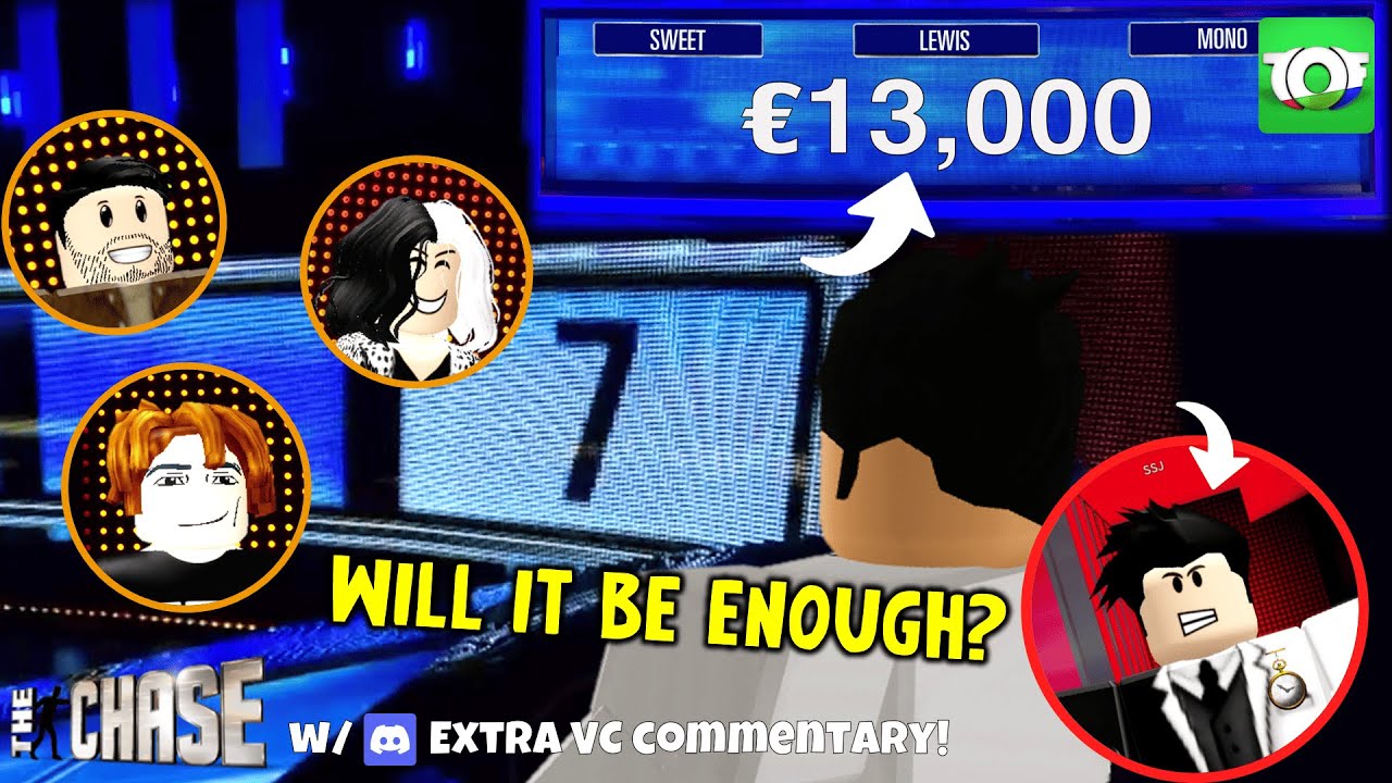 Team Of Three Play For 13K VS The Reaper.... 😳 | The Chase: TOF Studios (Roblox)