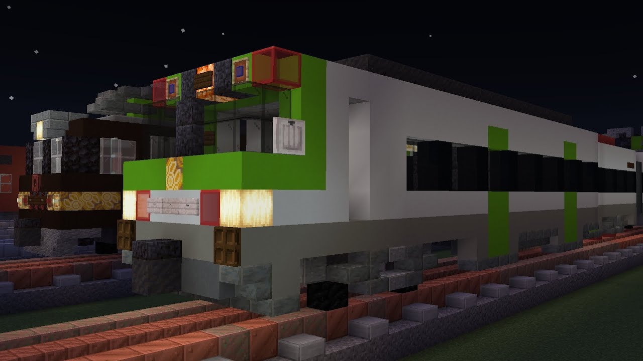 Обзор электропоезда ЯЛЗ Лк62 планеты Alpha Edgarus Ab и Дзешбеэх в Minecraft
