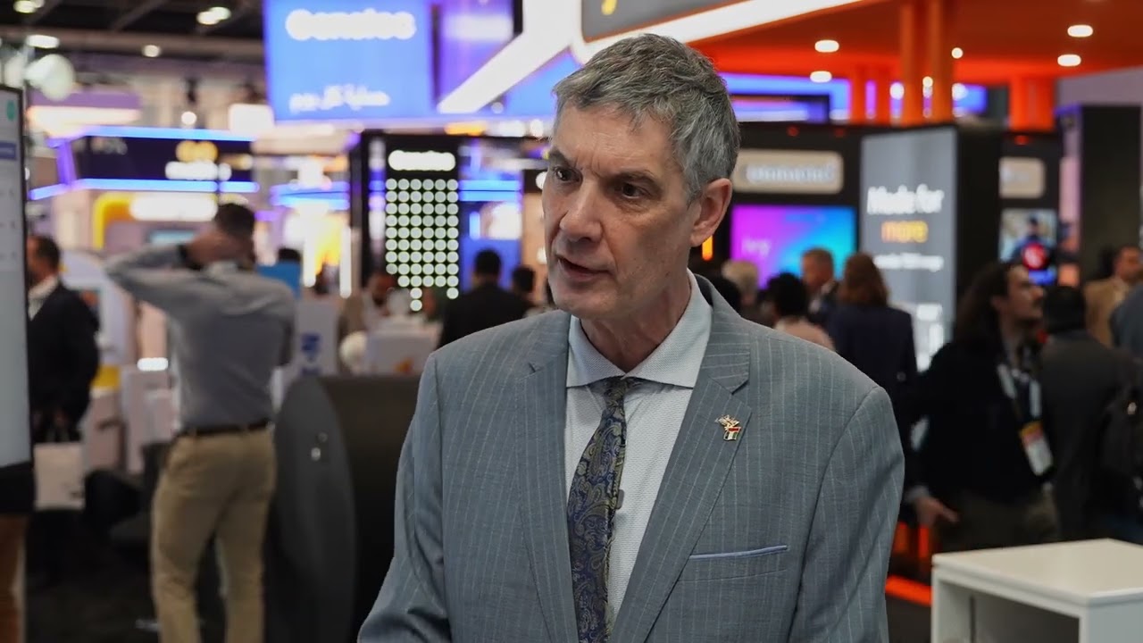 Johnson Controls Senior Project Manager, Maciej Polak speaks to Peter Mawson at Intersec
