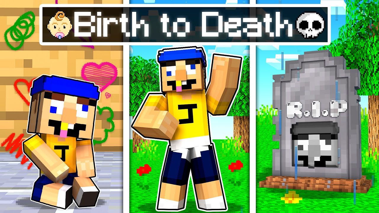Jeffy’s BIRTH to DEATH Story in Minecraft!