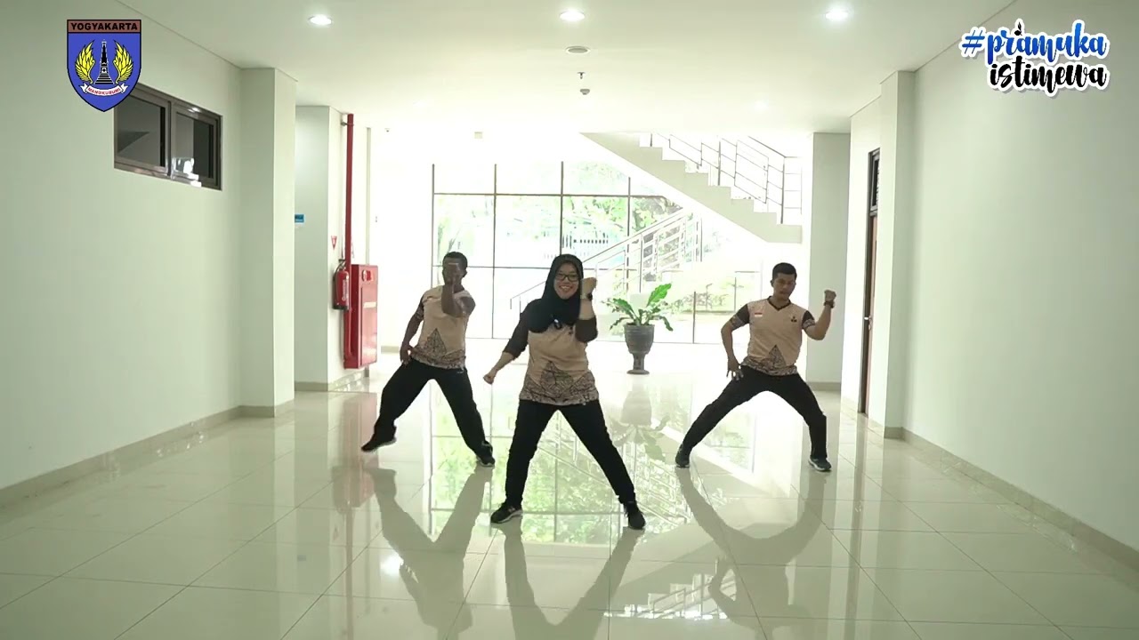 Senam Pramuka Istimewa Kwarda DIY