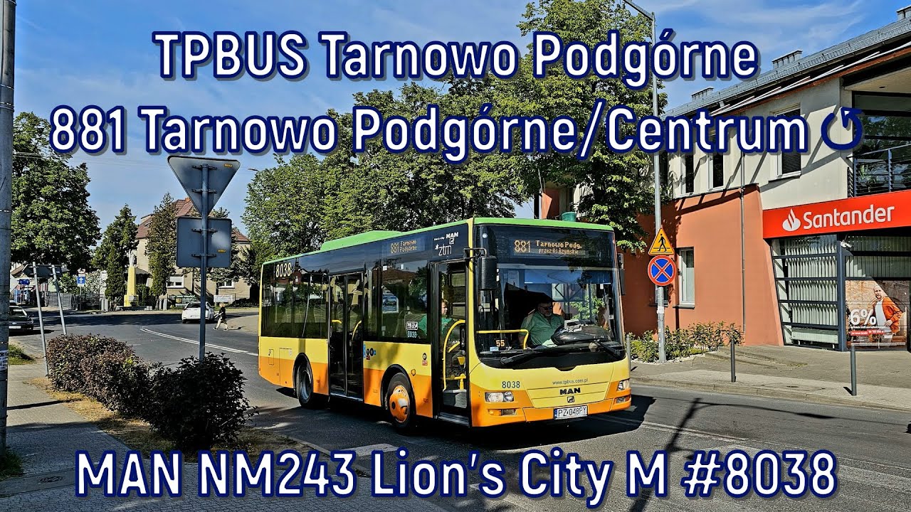 TPBUS Tarnowo Podgórne - linia 881, MAN NM243 Lion's City M 