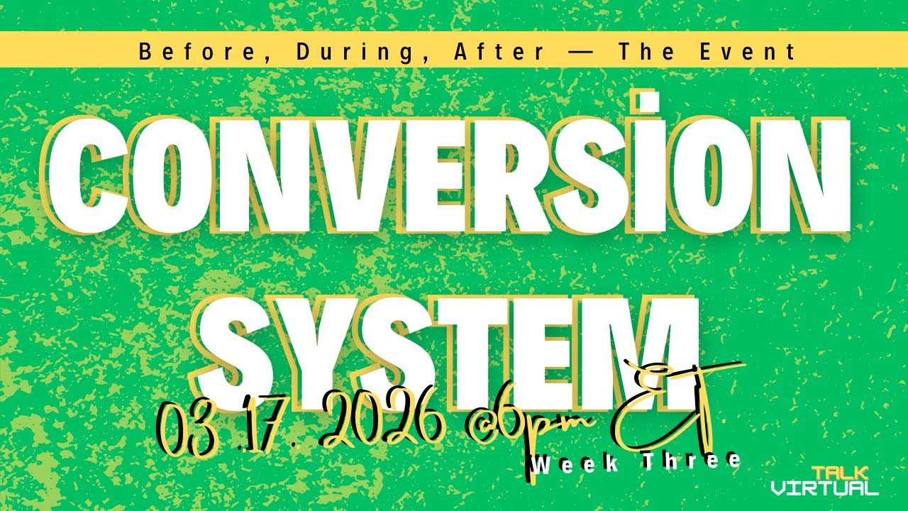 Before, During, After — The Event Conversion System