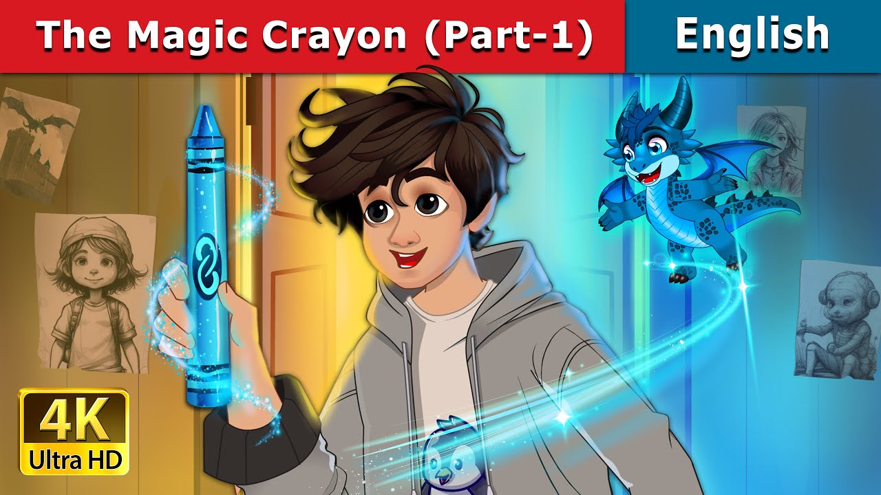 The Magic Crayon (Part-1) | Stories for Teenagers | @EnglishFairyTales