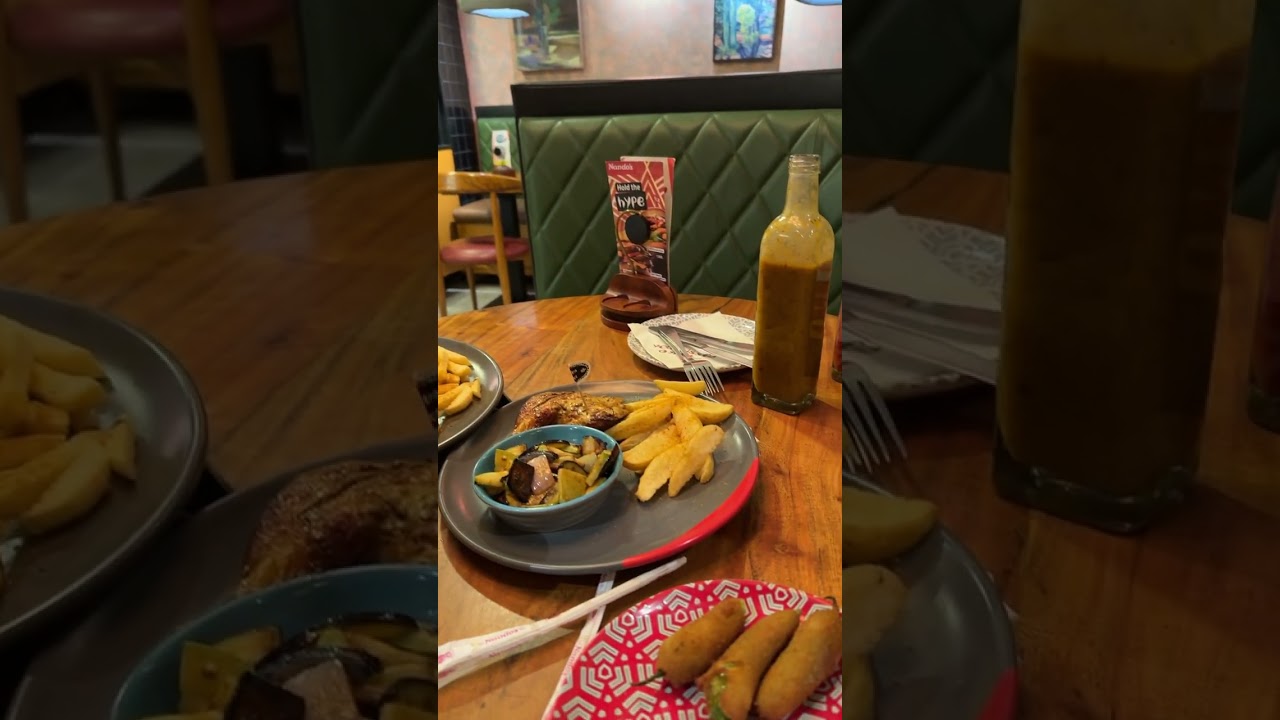 Nandos Portuguese cuisine #food #foodie #nandos #dinner #chicken #foodlover