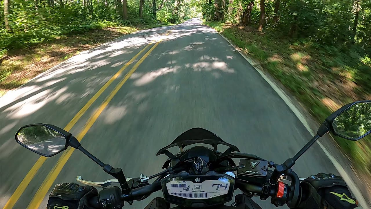 2019 Yamaha MT-07 - POV Test Ride