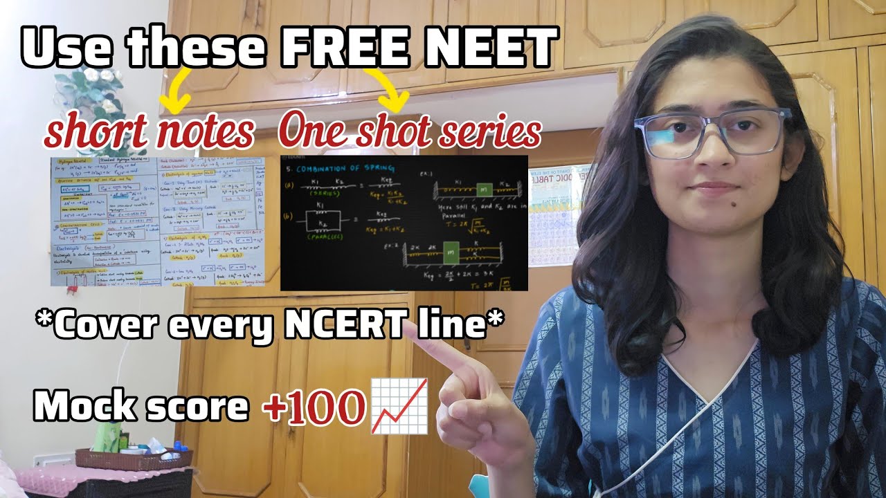 These FREE Resources Helped Me Increase 📈 My NEET Mock Test Score in last month 