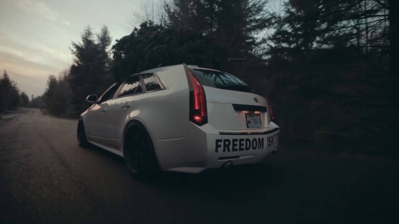 Brutal 685whp CTSV Christmas Burnout // Zwingfilms