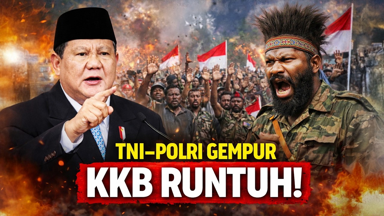 KEKALAHAN TERBESAR OPM! TNI-POLRI Berhasil Ratakan Markas Besar KKB Mereka Menyerah Kembali KE NKRI