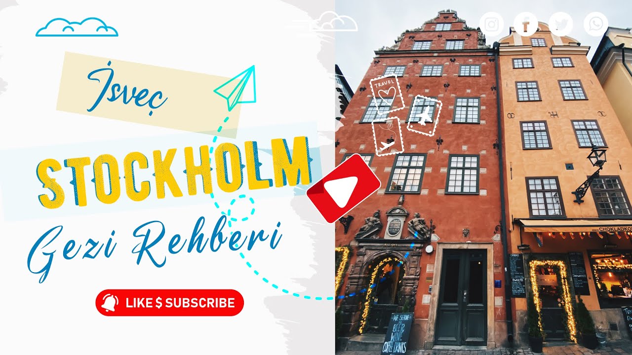 Stockholm Gezisi 1. Gün: Gamla Stan ve Şehir Turu