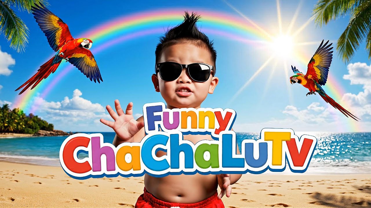 🌈 Funny ChaChaLuTV | Happy Kids Nursery Rhymes