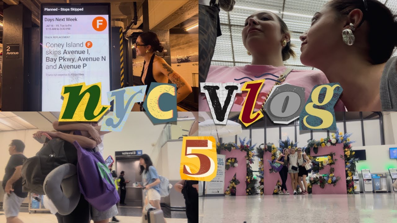 NYC VLOG 5| Öykü İstanbul’a dönüyor:(