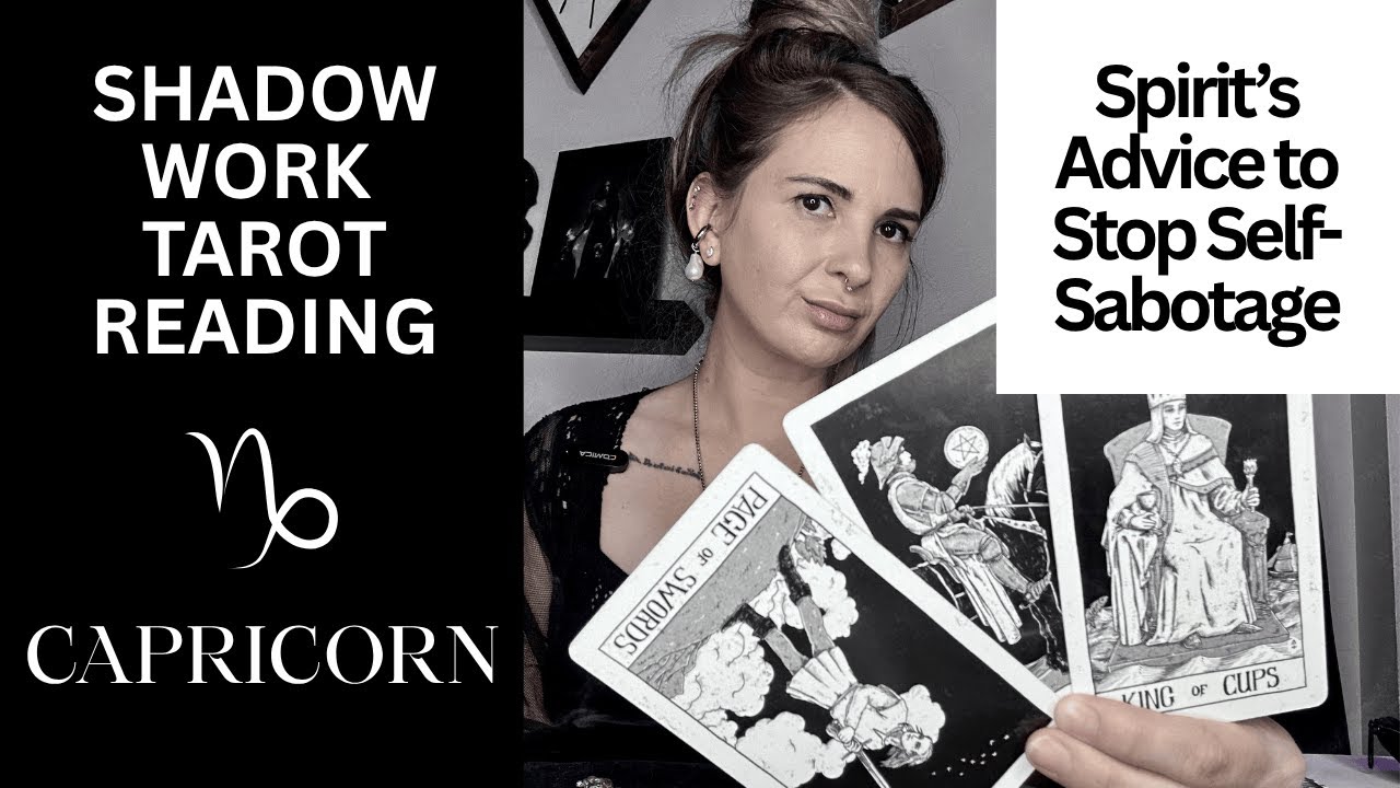 Capricorn ♑︎ Shadow Work Tarot Reading | Stop Self Sabotage | 1515